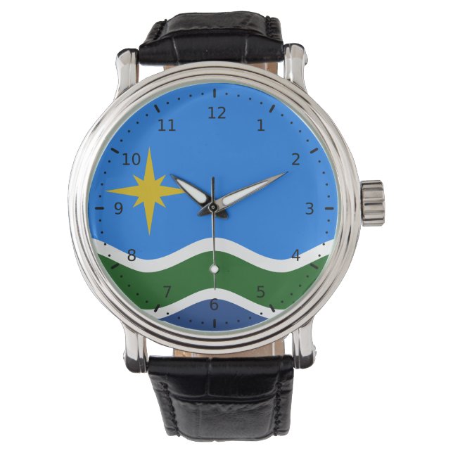 Montre Drapeau de Duluth, Minnesota (devant)