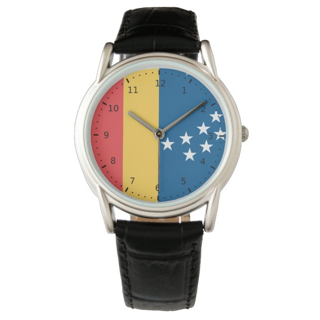 Montre Drapeau de Durham, Caroline du Nord (devant)