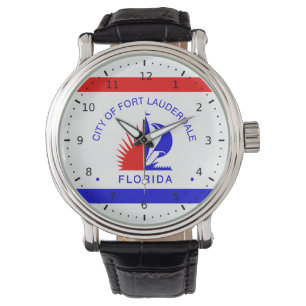 Montre Drapeau de Fort Lauderdale, Floride