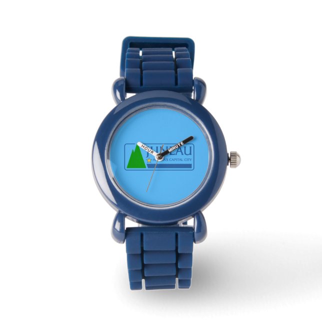Montre Drapeau de Juneau, Alaska Watch (Recto)
