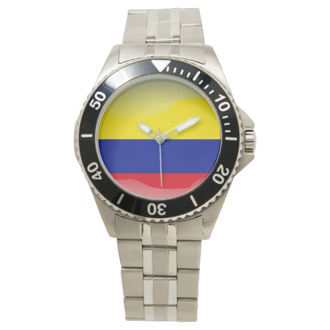 Montre Drapeau de la Colombie (devant)