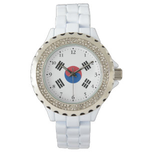 Montre Drapeau de la Corée du Sud