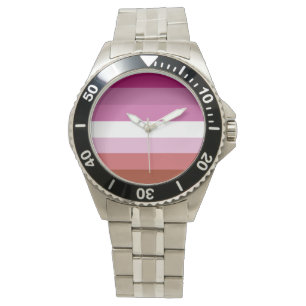 Montre Drapeau de la fierté lesbienne