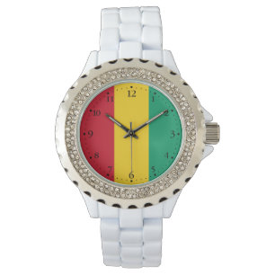 Montre Drapeau de la Guinée