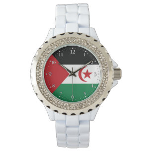 Montre Drapeau de la République arabe sahraouie démocrati