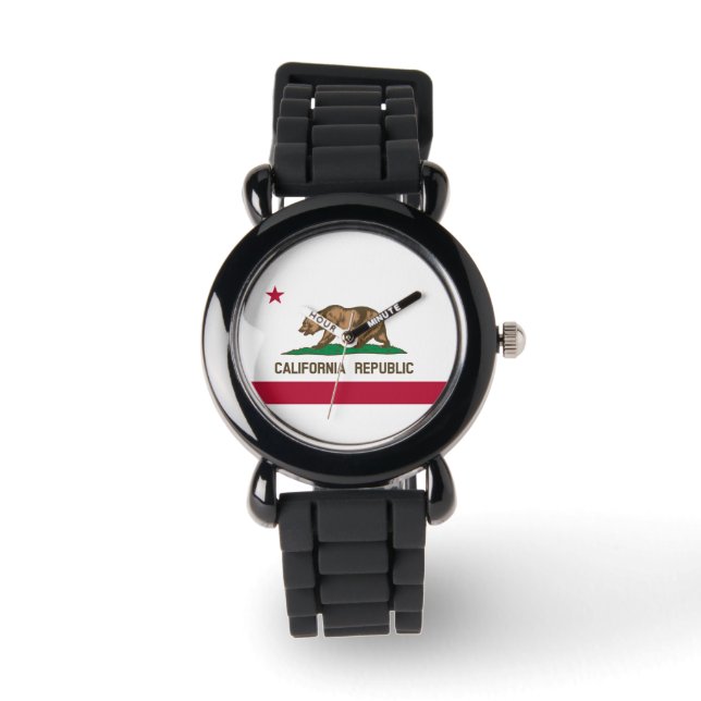 Montre Drapeau de la République de Californie (Recto)