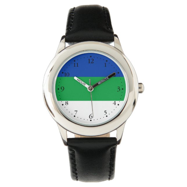 Montre Drapeau de la République de Komi (devant)