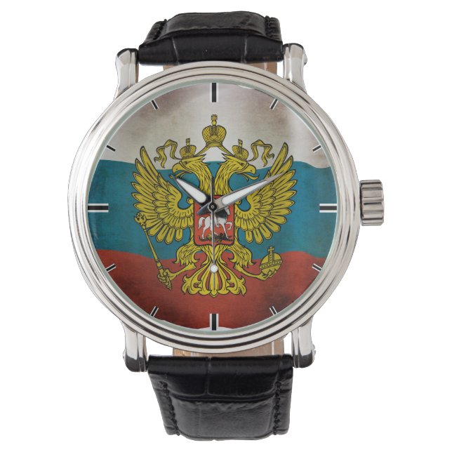 Montre Drapeau de la Russie (devant)