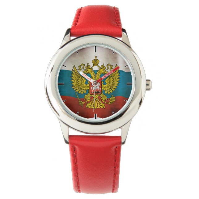 Montre Drapeau de la Russie (devant)