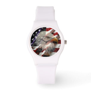 Montre Drapeau de l'aigle américain