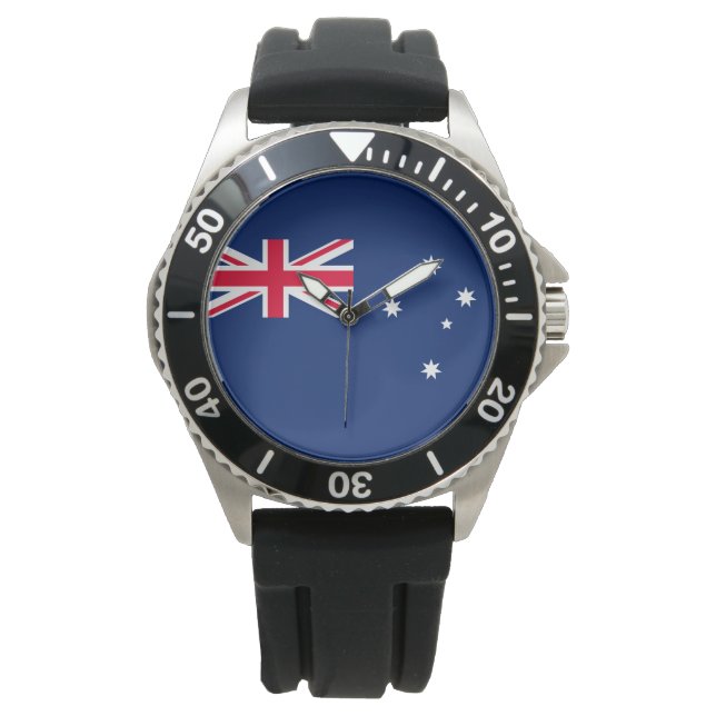 Montre Drapeau de l'Australie (devant)