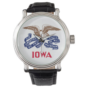 Montre Drapeau de l'État de l'Iowa