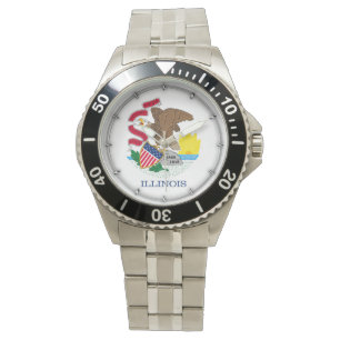 Montre Drapeau de l'Illinois