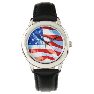 Montre Drapeau de l'impressionnisme Abstrait américain