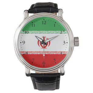 Montre Drapeau de l'Iran