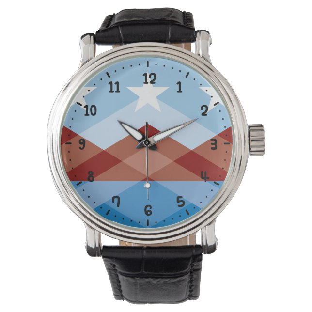 Montre Drapeau de Peoria, Arizona (devant)