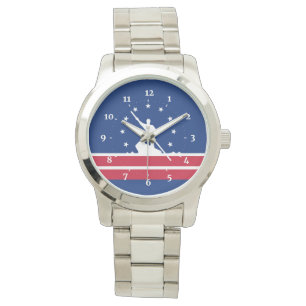 Montre Drapeau de Richmond, Virginia Watch