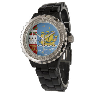 Montre Drapeau de Saint-Pierre-et-Miquelon