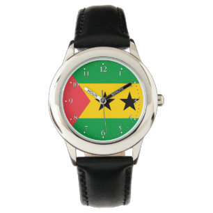 Montre Drapeau de Sao Tomé-et-Principe
