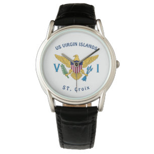 Montre Drapeau des îles Vierges américaines USVI St. Croi