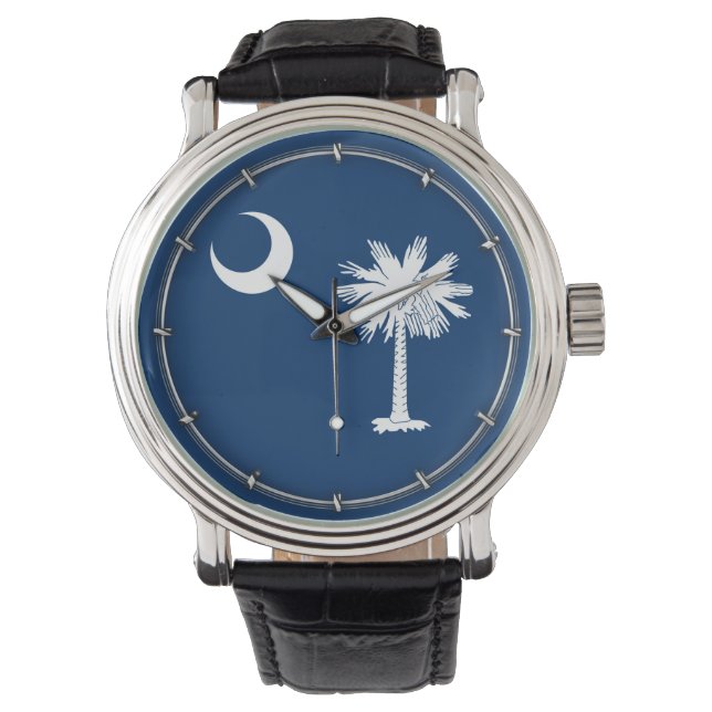 Montre Drapeau d'État de Caroline du Sud (devant)
