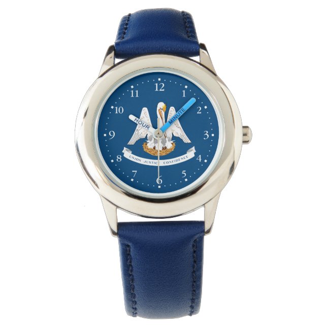 Montre Drapeau d'État de Louisiane (devant)
