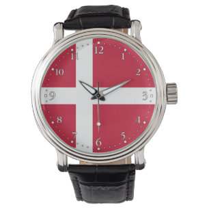 Montre Drapeau du Danemark