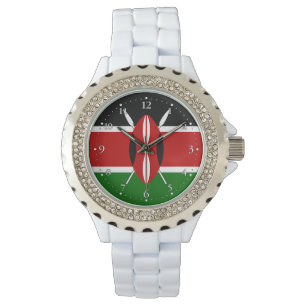 Montre Drapeau du Kenya