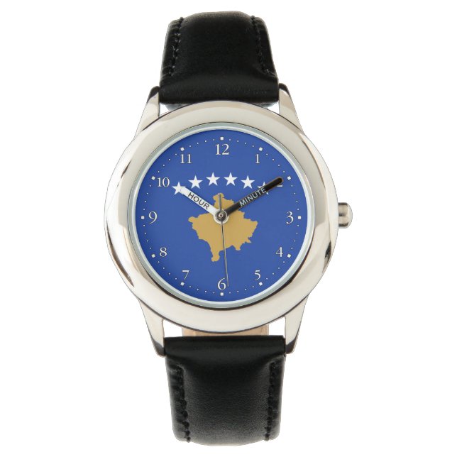 Montre Drapeau du Kosovo (devant)