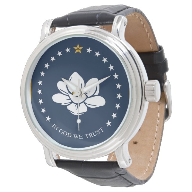 Montre Drapeau du Mississippi (2020) (Incliné)