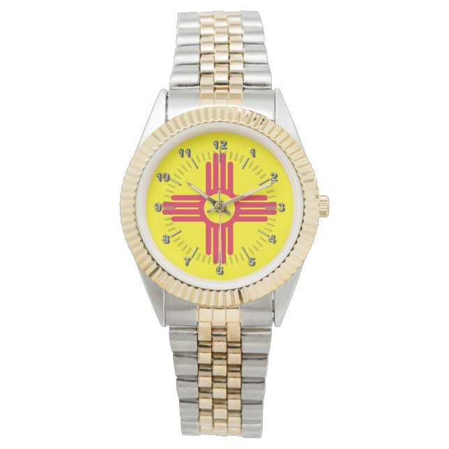 Montre Drapeau du Nouveau Mexique (devant)