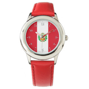 Montre Drapeau du Pérou