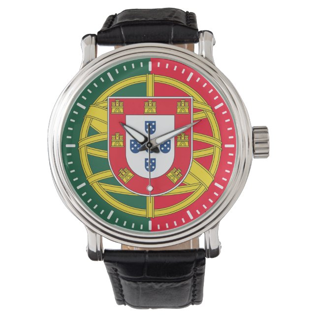 Montre Drapeau du Portugal (devant)
