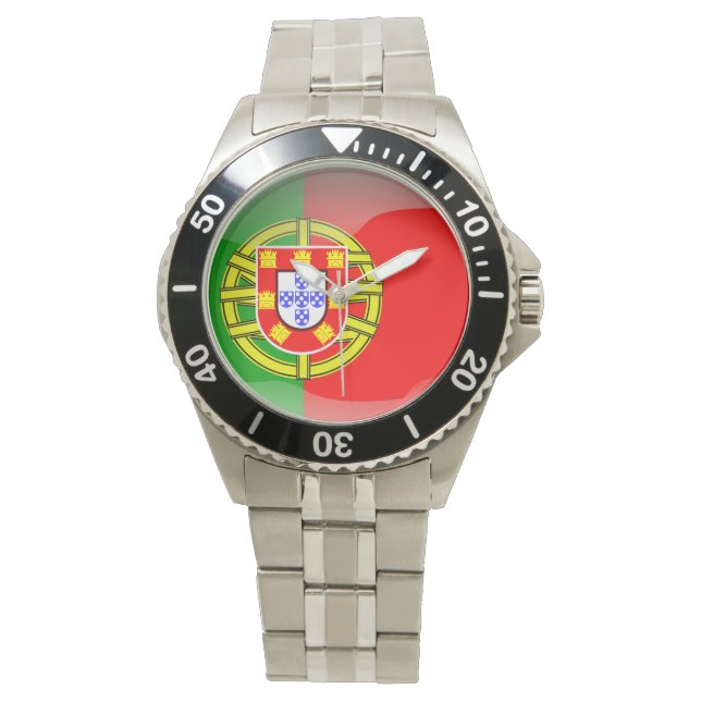 Montre Drapeau du Portugal (devant)