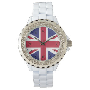 Montre Drapeau du Royaume-Uni patriotique