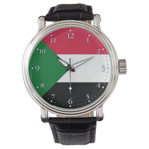 Montre Drapeau du Soudan