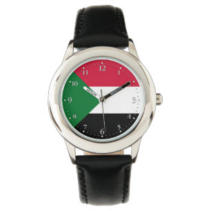 Montre Drapeau du Soudan