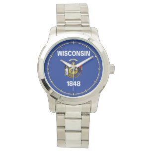 Montre Drapeau du Wisconsin