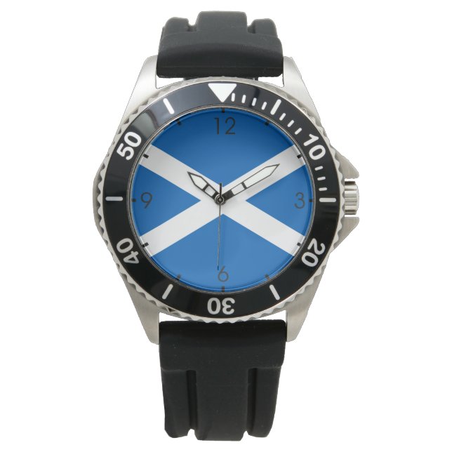 Montre Drapeau écossais (Saltire) (Drapeau écossais) (devant)