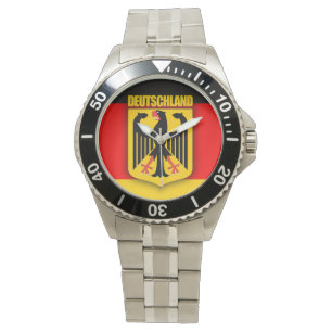 Montre Drapeau et armoiries de Deutschland