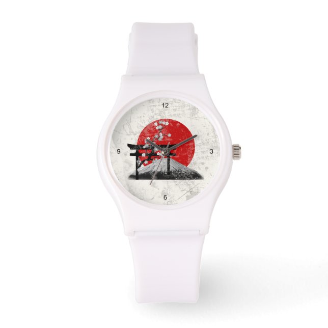 Montre Drapeau et symboles du Japon ID153 (Recto)