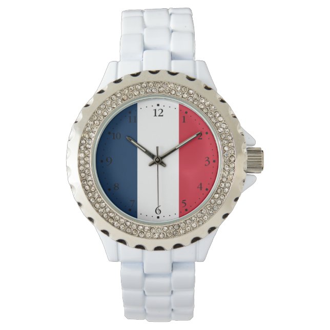 Montre Drapeau français (devant)