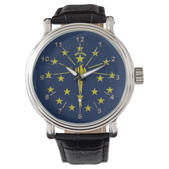Montre Drapeau Indiana (devant)