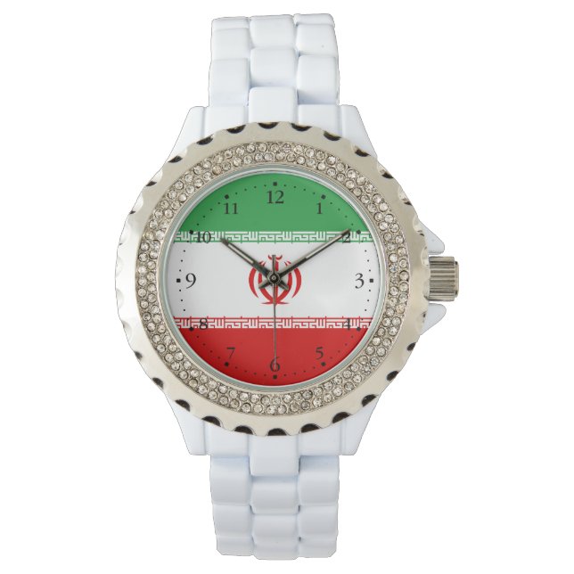 Montre Drapeau Iran (devant)
