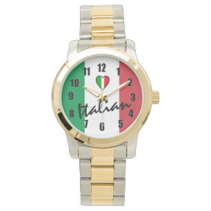 Montre Drapeau italien d'Italie