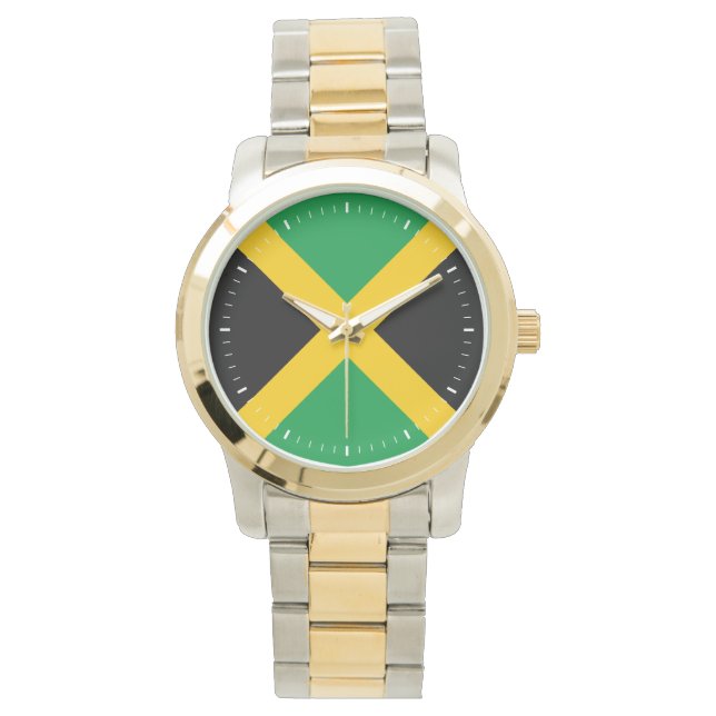 Montre Drapeau Jamaïque (devant)