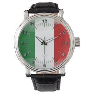 Montre Drapeau laqué italien