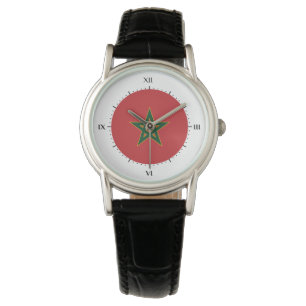 Montre Drapeau marocain