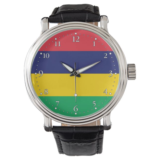 Montre Drapeau Maurice (devant)