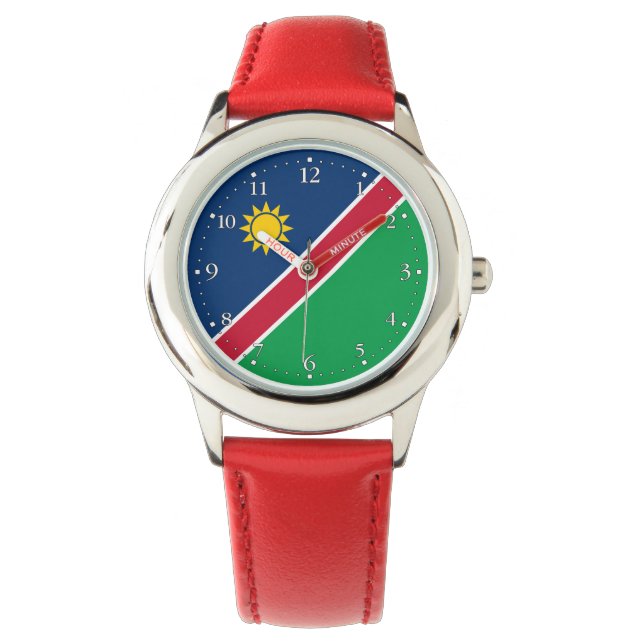 Montre Drapeau Namibie (devant)